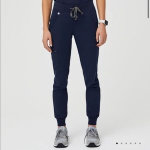 FIGS Navy Zamora Jogger Scrub Pants